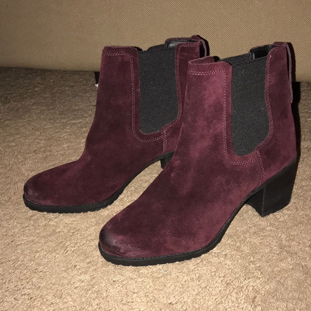 Sam Edelman maroon bootie size 8.5